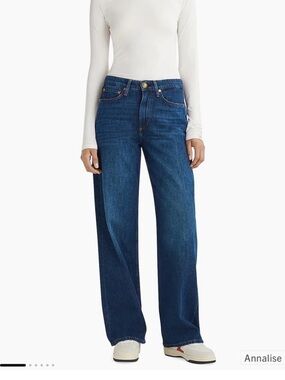 Rag & Bone Mid Rise Dark Wash Logan Jeans NWT